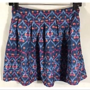 BETHANY MOTA Blue Pleated Skirt Size S